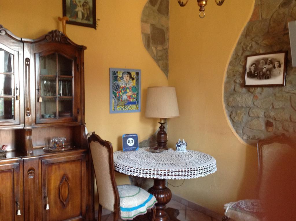 La Vecchia Quercia Villa Pergine Valdarno Exteriör bild