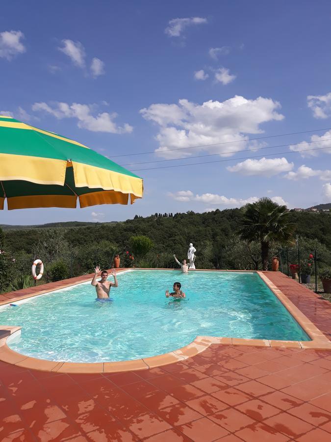 La Vecchia Quercia Villa Pergine Valdarno Exteriör bild